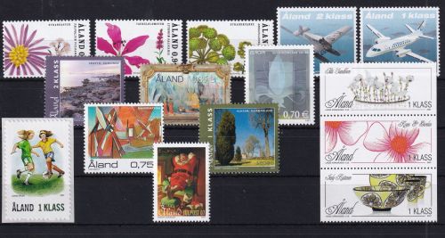 Finnland Alandinseln 274-288 postfrisch Jahrgang 2007 kompl. m. SK&Block. #DHM47