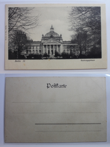 AK Berlin Reichstagsgebäude ungebraucht #PB460