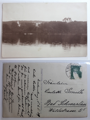 AK Malente Kellersee 1929 gebraucht #PB504
