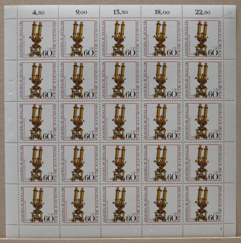 Bund 25er Bogen 1092 postfrisch Formnummer 1 #KB284