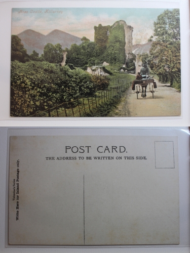 AK Killarney Ross Castle ungebraucht #PB603