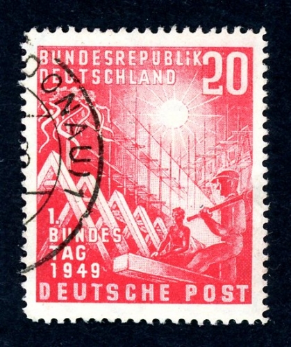Bund 112 I gestempelt Plattenfehler I #JT720