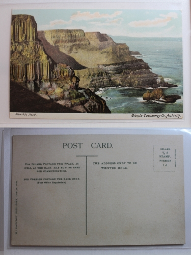 AK Co. Antrim Pleaskin Head, Giants Causeway ungebraucht #PB614