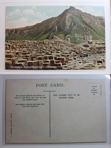 AK Co. Antrim Horizontal Formations Giant’s Causeway ungebraucht #PB619