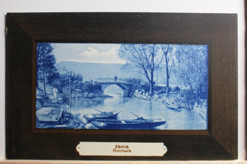 AK Zürich Hornbach Brücke mit Fluß ungebraucht #PB370