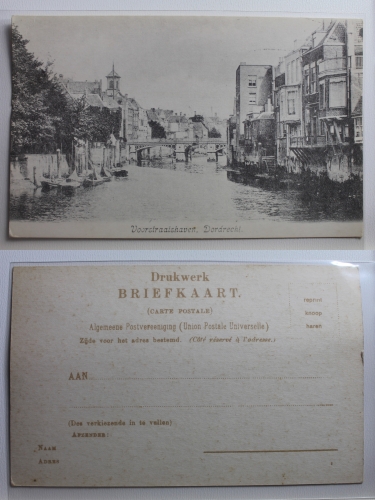 AK Dordrecht Voorstraathaven Dordrecht ungebraucht #PB727