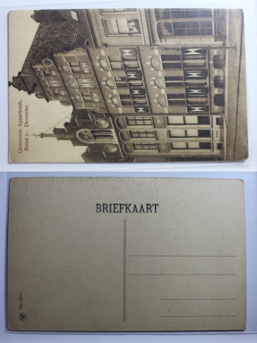 AK Deventer Gemeente Spaarbank Brink - Deventer ungebraucht #PB730