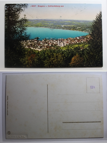 AK Bregenz vom Gebhardsberg aus ungebraucht #PB765