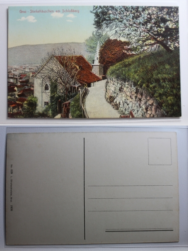 AK Graz Starkehäuschen am Schlossberg ungebraucht #PB787