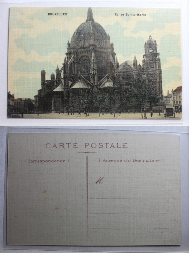 AK Brüssel Bruxelles - Eglise Sainte-Marie ungebraucht #PB807