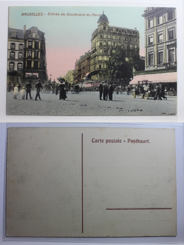 AK Brüssel Bruxelles - Entrée du Boulevard du Nord ungebraucht #PB820