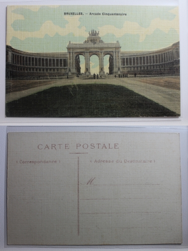 AK Brüssel Bruxelles - Arcade Cinquantenaire ungebraucht #PB821