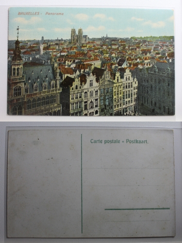 AK Brüssel Bruxelles - Panorama ungebraucht #PB823