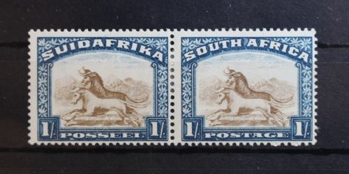 Südafrika 61-62 mit Falz als waagerechtes Paar #RS349