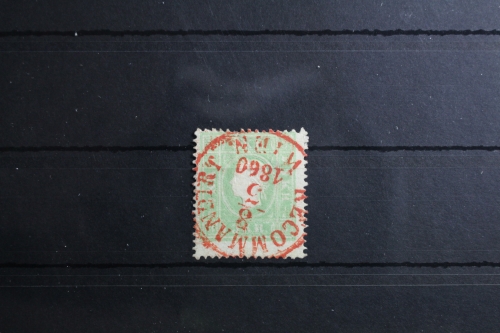 Österreich 12 gestempelt mit rotem Stempel Recommandiert #RT383