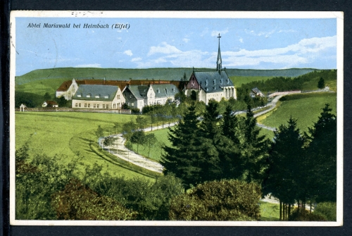 AK Heimbach/ Eifel Abtei Mariawald 1939 gebraucht #IU953