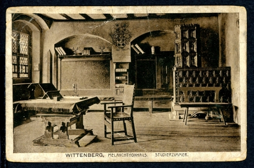 AK Wittenberg Melanchthonhaus Studierzimmer 1914 gebraucht #IU956