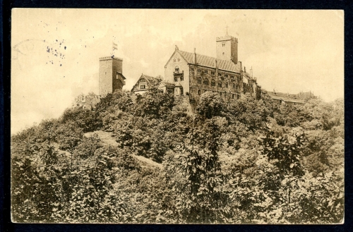 AK Wartburg Ostansicht 1914 gebraucht #IN724
