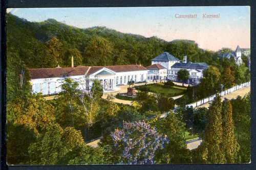 AK Cannstatt, Stuttgart Kursaal 1915 gebraucht #IN732