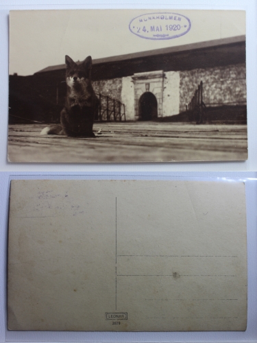 AK Munkholme kleine Insel im Trondheimsfjord 1920 ungebraucht #PB867