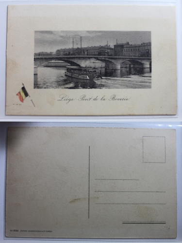 AK Lüttich Pont de la Boverie ungebraucht #PB868
