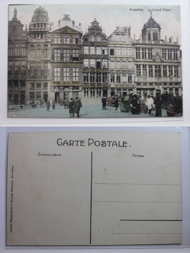 AK Brüssel La Grand´Place ungebraucht #PB878