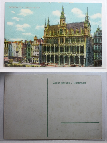 AK Brüssel Maison du Roi ungebraucht #PB883