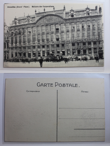 AK Brüssel Grand´Place Maisons des Corporations ungebraucht #PB885