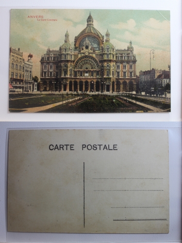 AK Antwerpen La Gare Centrale ungebraucht #PB957