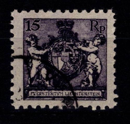 Liechtenstein 52 A gestempelt gezähnt 9 1/2 #DHF22
