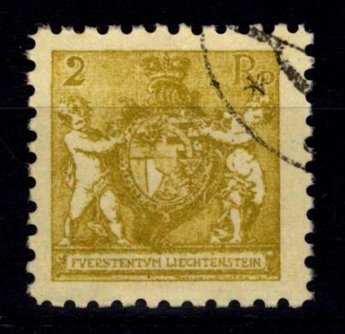 Liechtenstein 45 A gestempelt gezähnt 9 1/2 #DHF27