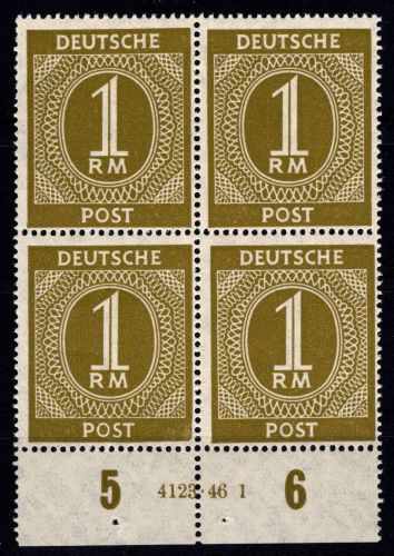 Kontrollrat 937 HAN postfrisch H 3123.46 1 #DHF43