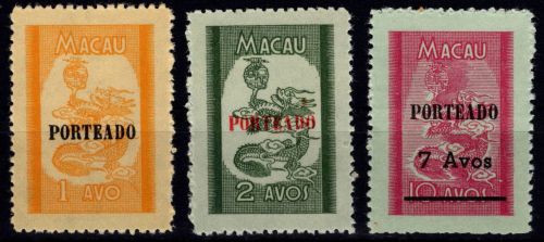 Macau Porto 51-53 postfrisch #DHF91