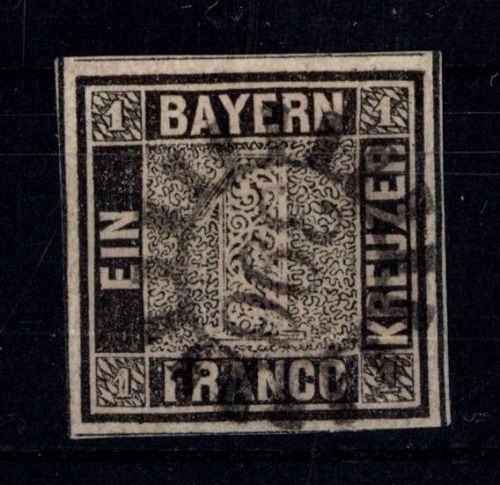 Bayern 1 Ia gestempelt Befund Sem BPP, repariert #DHF94