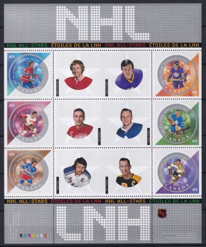 Kanada Block 68 postfrisch NHL #DHS04