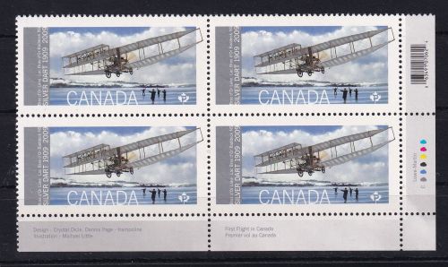 Kanada 2536 Viererblock postfrisch Flugzeuge #DHS17