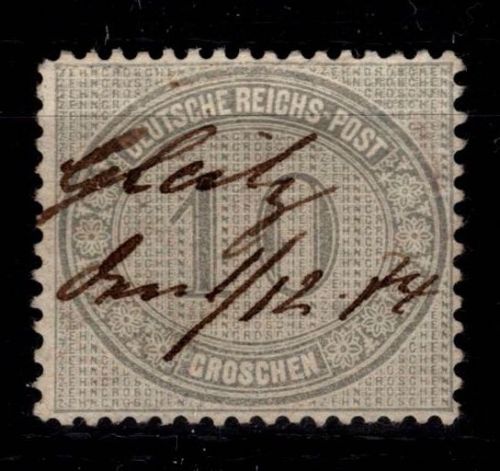 Deutsches Reich 12 gestempelt