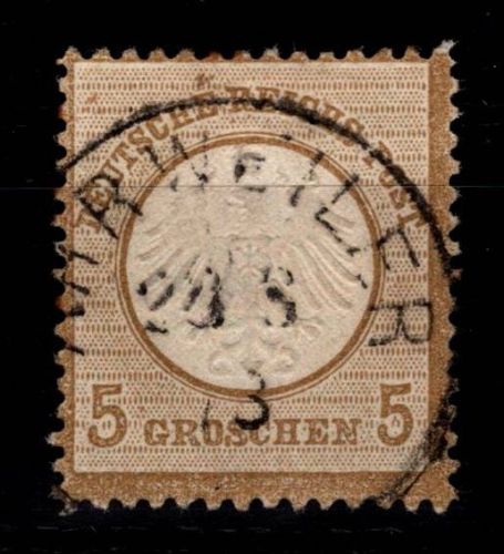 Deutsches Reich 6 gestempelt