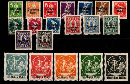 Deutsches Reich 119-138 postfrisch #DIB67