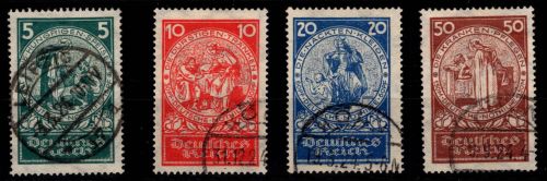 Deutsches Reich 351-354 gestempelt #DIB75