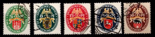 Deutsches Reich 425-429 gestempelt #DIB79