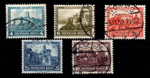 Deutsches Reich 474-478 gestempelt #DIB83