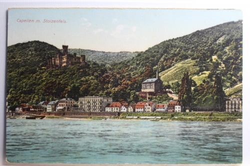 AK Koblenz Capellen m. Stolzenfels ungebraucht #PD053