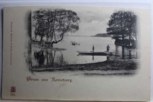 AK Ratzeburg Gruss aus Ratzeburg Künstlerkarte ungebraucht #PD068