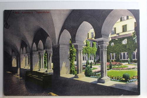 AK Konstanz Insel-Hotel ungebraucht #PD108