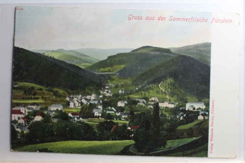 AK Pürstein Sommerfrische 1906 gebraucht #PD254