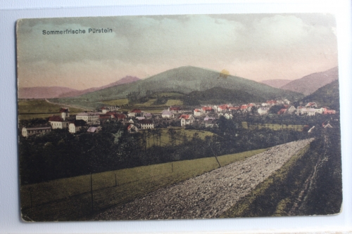 AK Pürstein Sommerfrische 1918 gebraucht #PD257