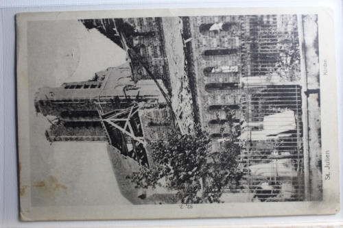 AK St. Julien Kirche Feldpost 1916 gebraucht #PD266