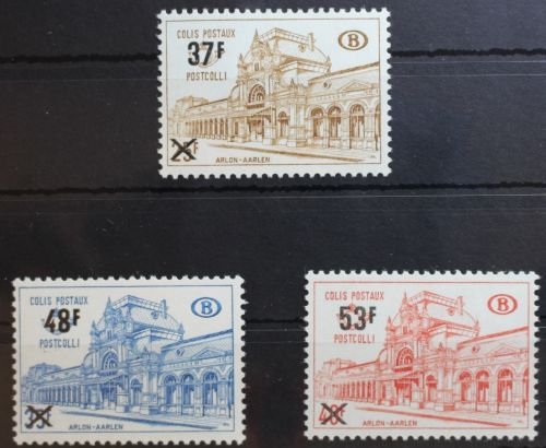 Belgien Postpaketmarken 64-66 postfrisch #RU156