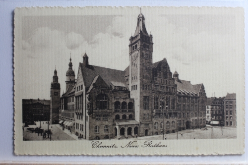 AK Chemnitz Neues Rathaus ungebraucht #PC466